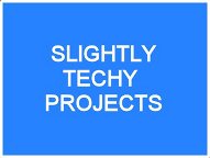 [Slightly Techie]